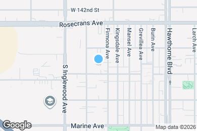 Map image of the property - 14603 1/2 Firmona Ave