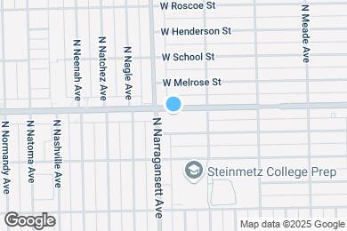 Map image of the property - 6341 W Belmont Ave