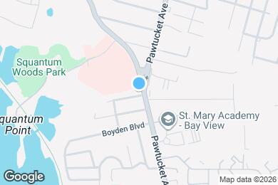 Map image of the property - 3031 Pawtucket Ave