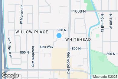 Map image of the property - 858 N Wooden Ln