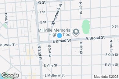 Map image of the property - 332 E Broad St