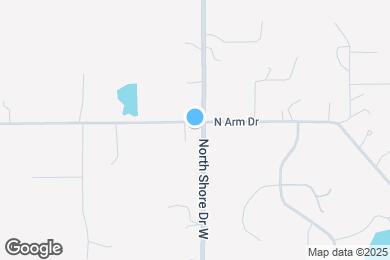 Map image of the property - 4801 N Arm Dr