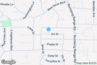 Map image of the property - 4884 Thrush Ln