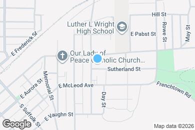 Map image of the property - 608 Sutherland St