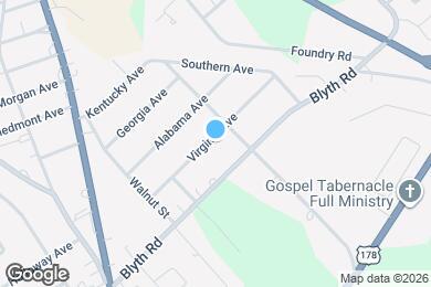 Map image of the property - 228 Virginia Ave