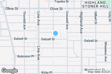 Map image of the property - 660 Dalzell St