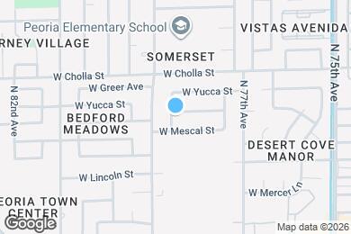 Map image of the property - 7827 W Shangri La Rd