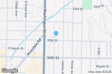 Map image of the property - 3480 Ogden Ave