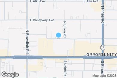 Map image of the property - 11802 E Main Ave