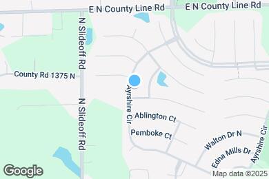 Map image of the property - 13731 Ayrshire Cir