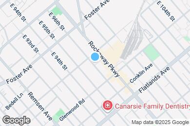 Map image of the property - 1013 E 96th St
