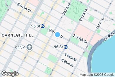 Map image of the property - 215 E 95th St
