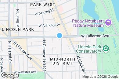 Map image of the property - 2352 N Cleveland Ave