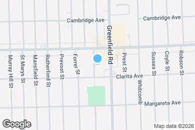 Map image of the property - 18948 Winthrop St