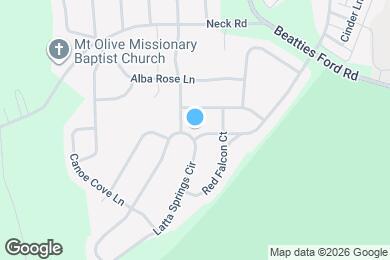 Map image of the property - 6011 Latta Springs Cir