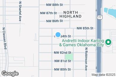 Map image of the property - 320 NW 84th St