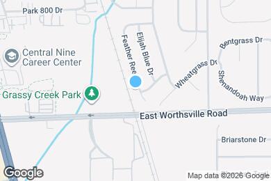 Map image of the property - 1796 Feather Reed Ln