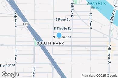 Map image of the property - 817 S Sullivan St