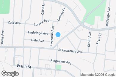 Map image of the property - 4686 Rapid Run Rd