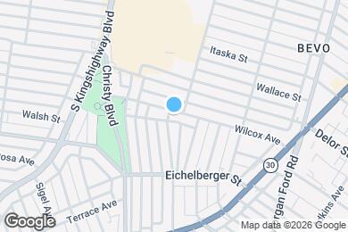Map image of the property - 4610 Wilcox Ave