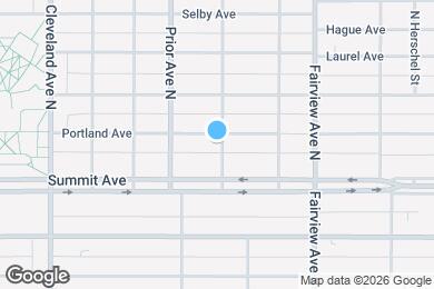 Map image of the property - 1906 Portland Ave