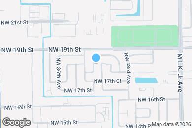 Map image of the property - 1840 NW 34th Terrace