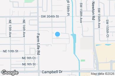 Map image of the property - 15953 SW 307th Ter