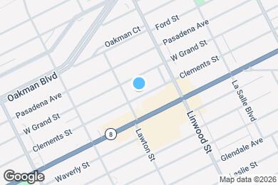 Map image of the property - 2710 Clements St
