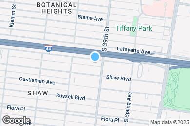 Map image of the property - 3914 De Tonty St