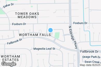 Map image of the property - 11107 Wortham Gate Dr