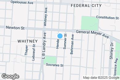 Map image of the property - 1100 Hendee St