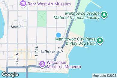 Map image of the property - 413 N 5th St
