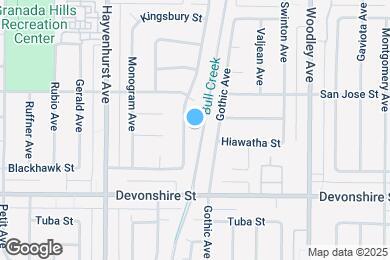 Map image of the property - 16420 Minnehaha St