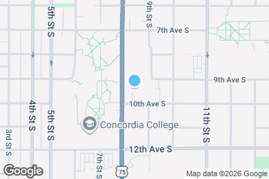 Map image of the property - 910 8th St S