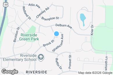 Map image of the property - 6628 Brock St