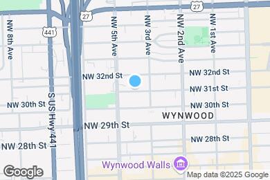 Map image of the property - 349 NW 31st St