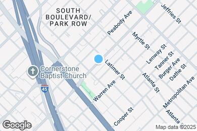 Map image of the property - 2418 Pennsylvania Ave