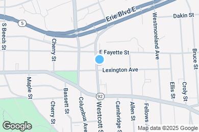 Map image of the property - 301 Lexington Ave