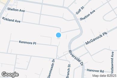 Map image of the property - 1279 Kenmore Pl