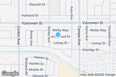 Map image of the property - 19422 Archwood St
