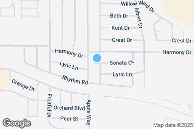 Map image of the property - 1917 Ballad Dr