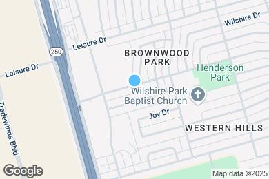 Map image of the property - 5109 Graceland Dr