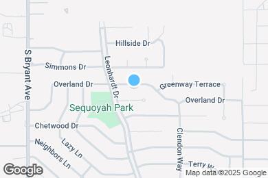 Map image of the property - 3400 Overland Dr