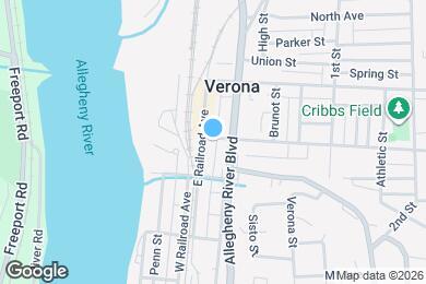 Map image of the property - 308 South Ave