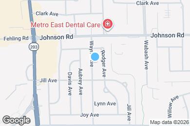 Map image of the property - 3224 Wayne Ave