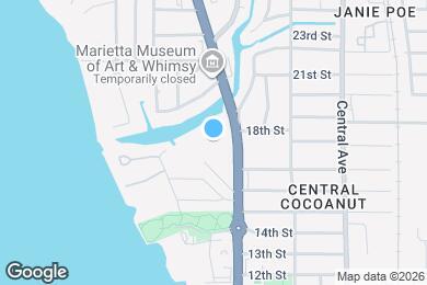 Map image of the property - 1889 N Tamiami Trl