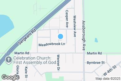 Map image of the property - 2341 Fairway Ln
