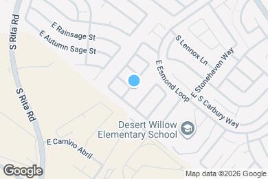 Map image of the property - 8019 S Muddy Creek Dr