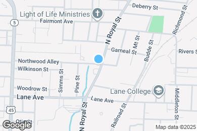 Map image of the property - 877 N Royal St