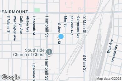 Map image of the property - 1921 S Jennings Ave